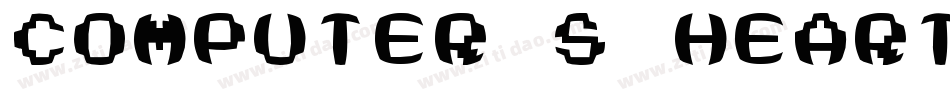 Computer s Heart字体转换